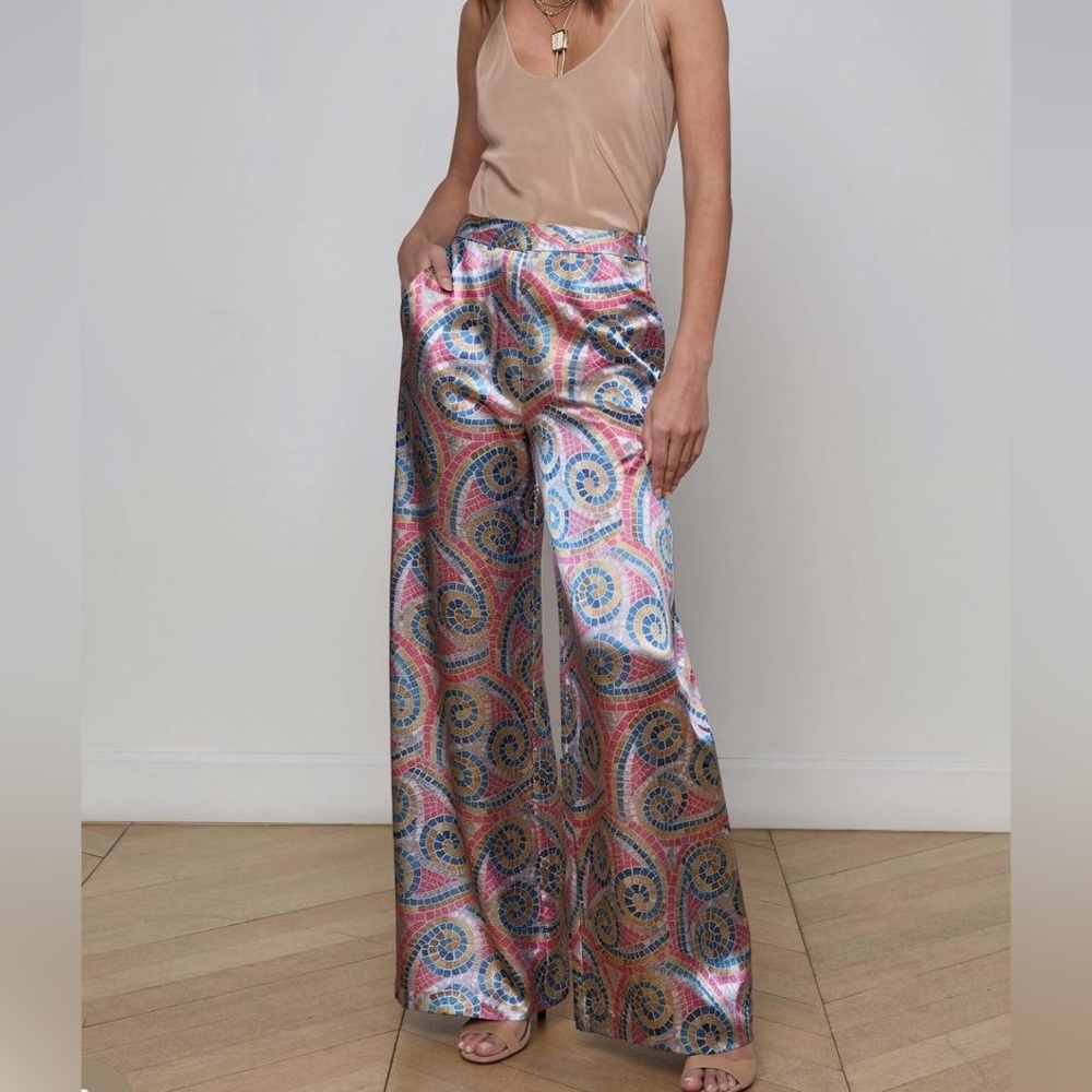 Elena Makri Mykonos silk pants